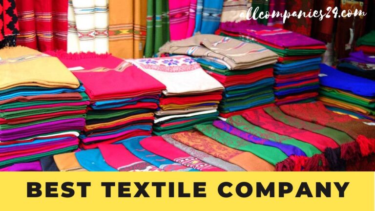 Best Textile Company In India [2024] | All Companies 24