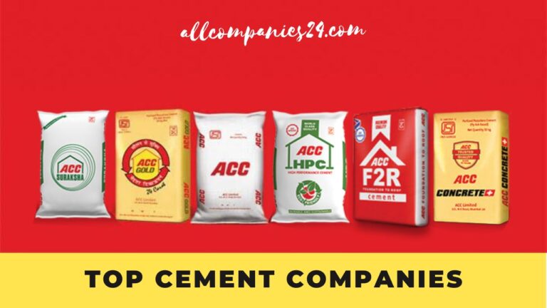 Top Cement Companies In India [2025] | All Companies 24