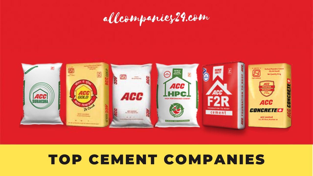 Top Cement Companies in India