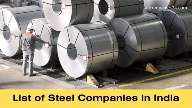 List of Steel Companies In India [2025] | Best Steel Brand