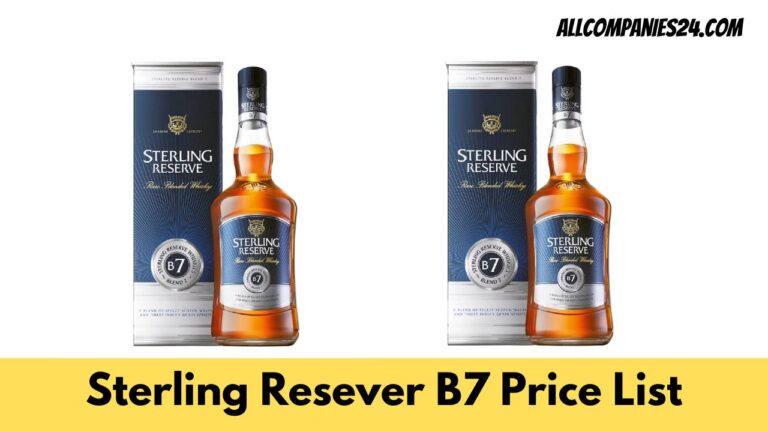 Sterling Resever B7 Price in India | B7 Whisky Price [2025]