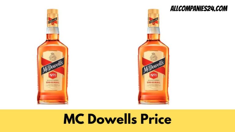 MC Dowells Price List In India | MCDowell’s Price [2024]