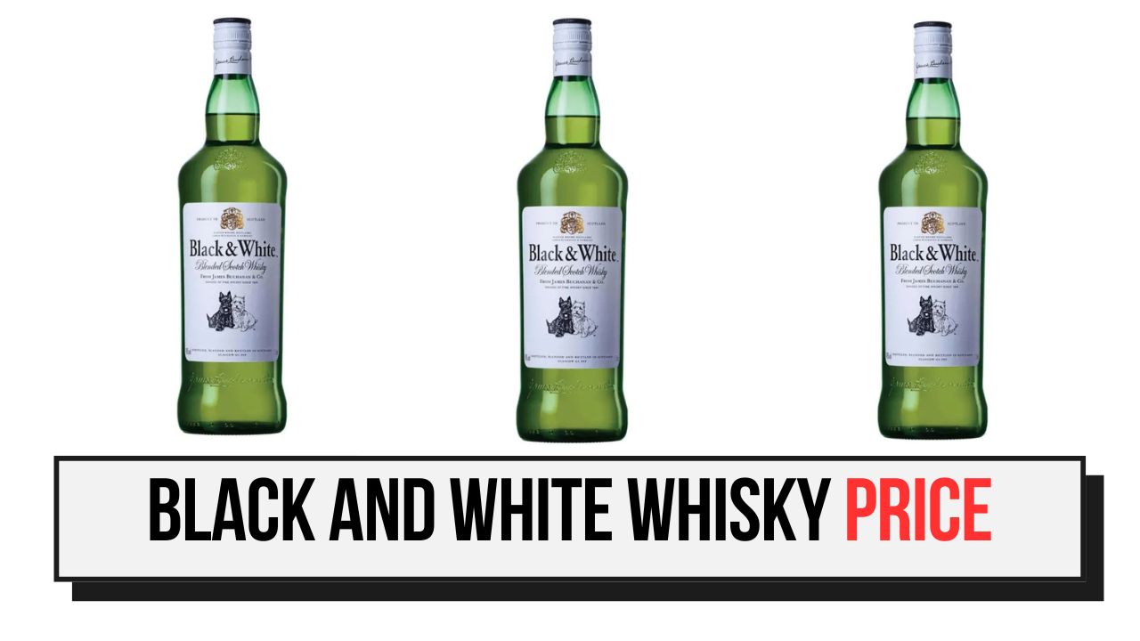 Black and White Whisky Price